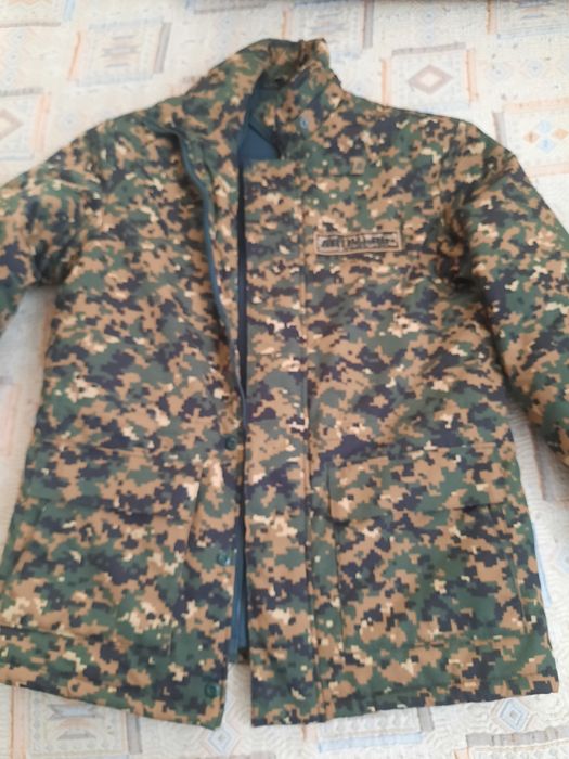Зимний костюм камуфлированный