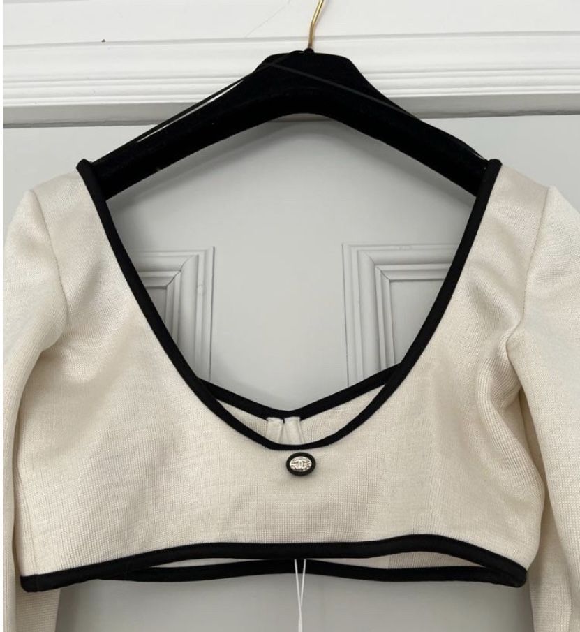 Chanel crop top корсет