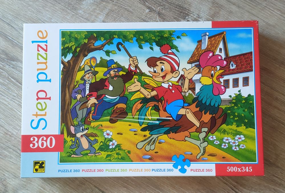 Пазлы, 360 деталей