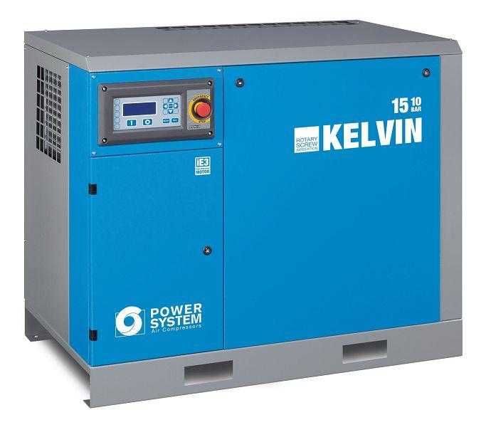 Compresor NOU Cu surub - Power System Kelvin 15 Kw - 10 Bar