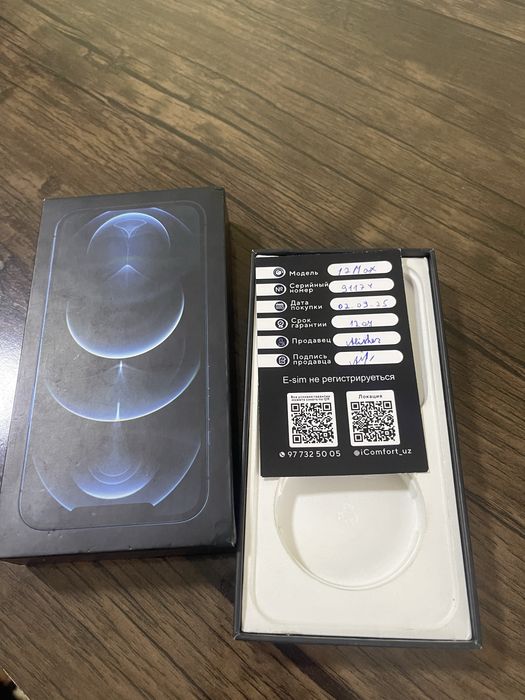 iphone 12 pro max , xotira 128 , yomkost 78%