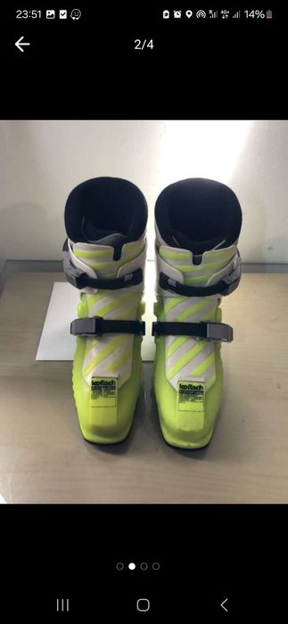 Vând schiuri + clăpari !