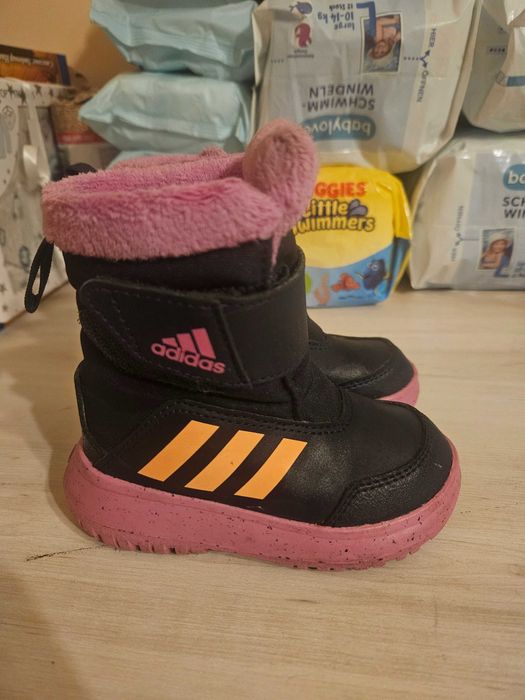 Ботуши за момиче Adidas Winterplay, за сняг, 22 номер