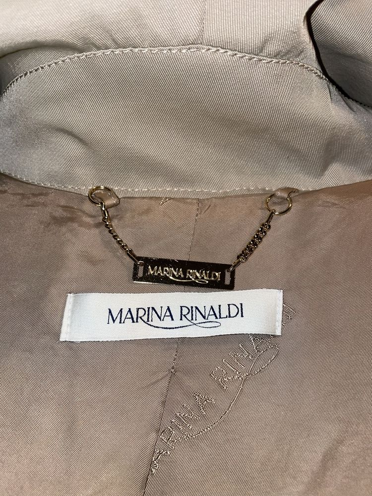 Trench impermeabil Marina Rinaldi MaxMara marimea 17 M-L