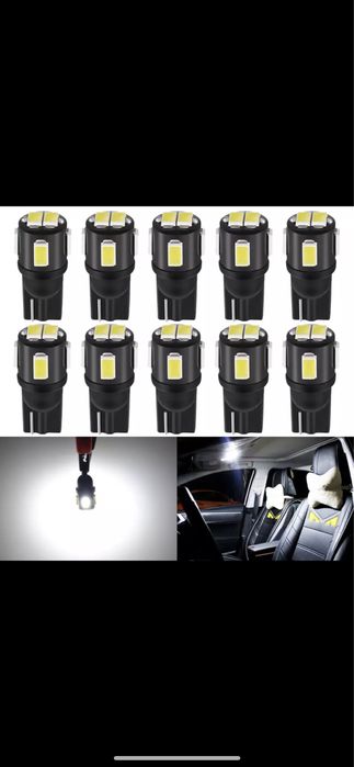 Becuri cu led H7 , T10 , T5