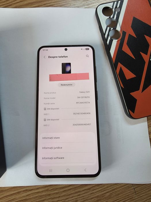 Vând Samsung Galaxy S23