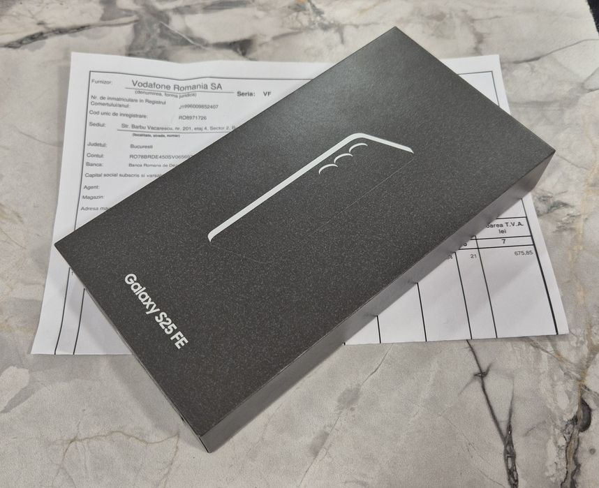 Galaxy S25 FE 5G 128GB. SIGILAT !! 2 Ani Garantie