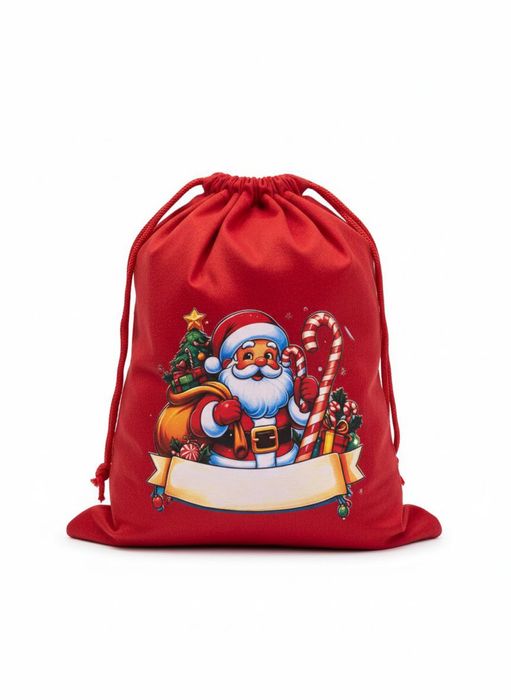 Мешочки подарочные новогодние