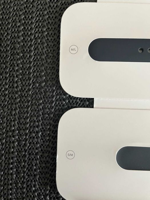 Curea originala Apple Midnight Sport Band, 45 mm, set S/M si M/L