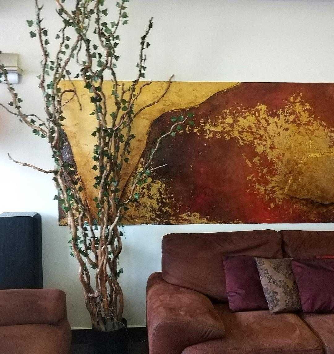 Copac decorativ cu lumini LED