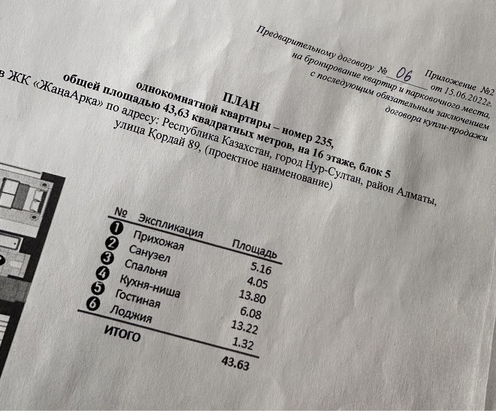 Квартира + паркинг