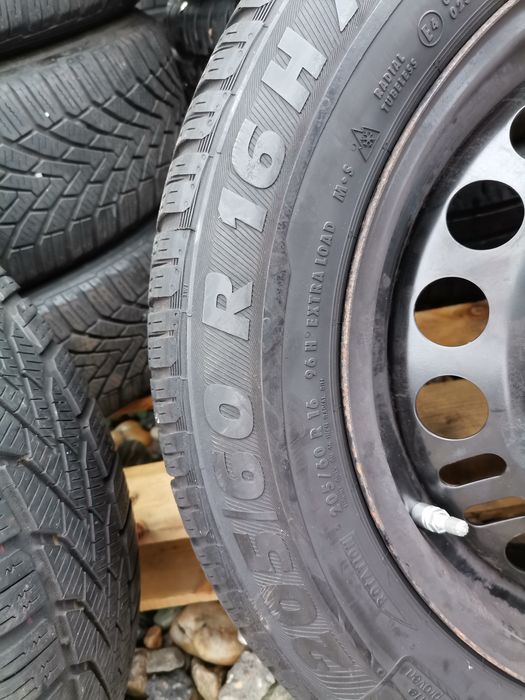 Jante Oțel 5x105 Opel Astra J + anvelope iarna 205/60r16