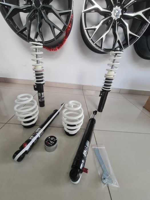 Suspensie reglabila inaltime si duritate bmw e46 NJT extreme + bielete