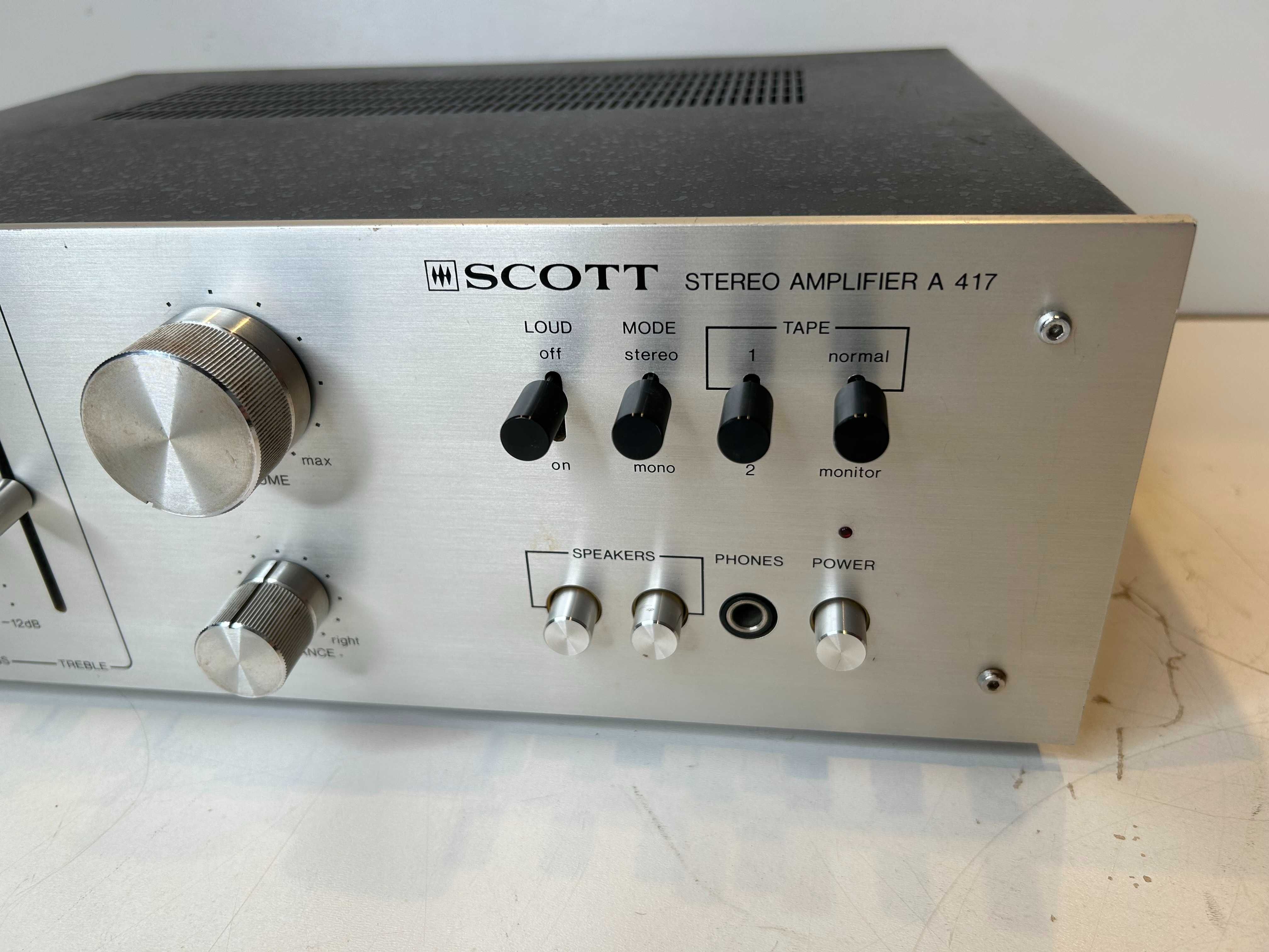 Vand amplificator Scott A-417 Vintage