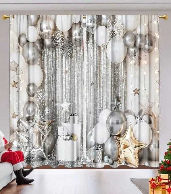 Шторы новогодние