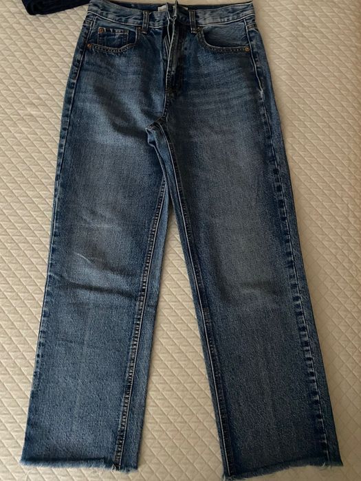 Дамски сини дънки