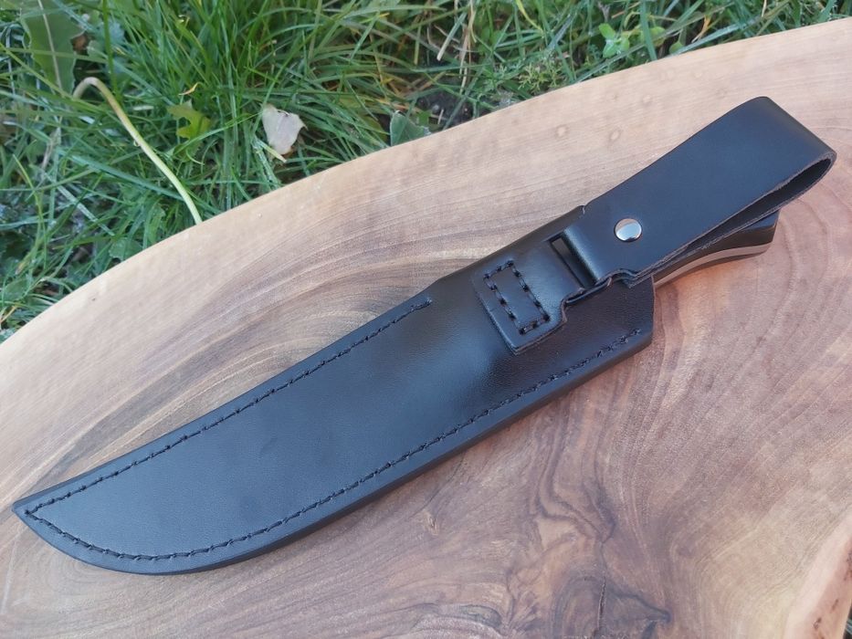 Ловен нож фултанг с кожена кания LN410