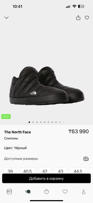 Продам обувь The North Face 40рр