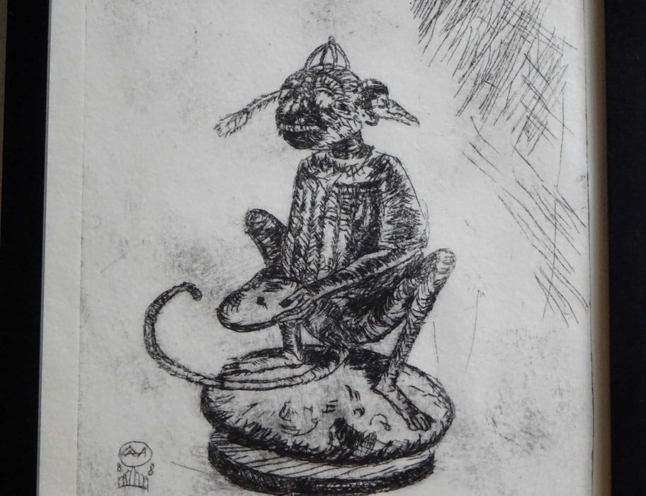 Gravura, Stefan Caltia ‘Personaj de circ’