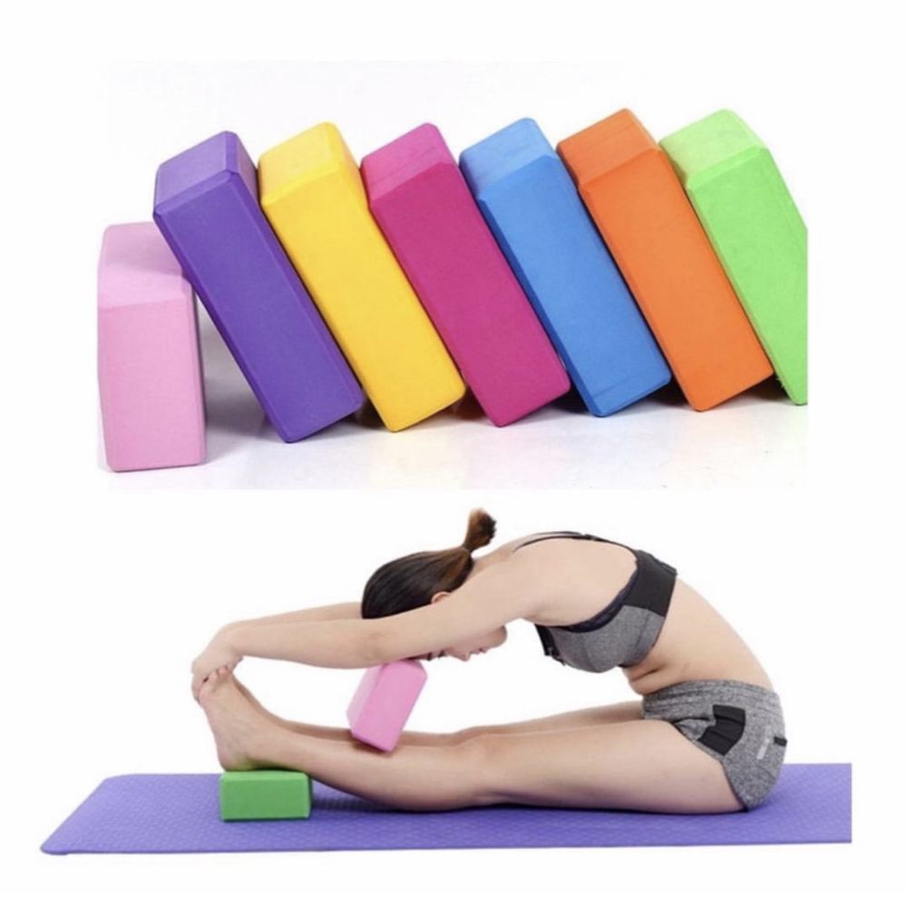 Опорный блок(кирпич)для йоги,фитнеса и гимнастики