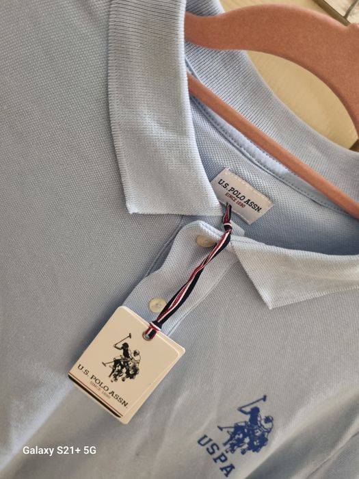 Polo tricou blue