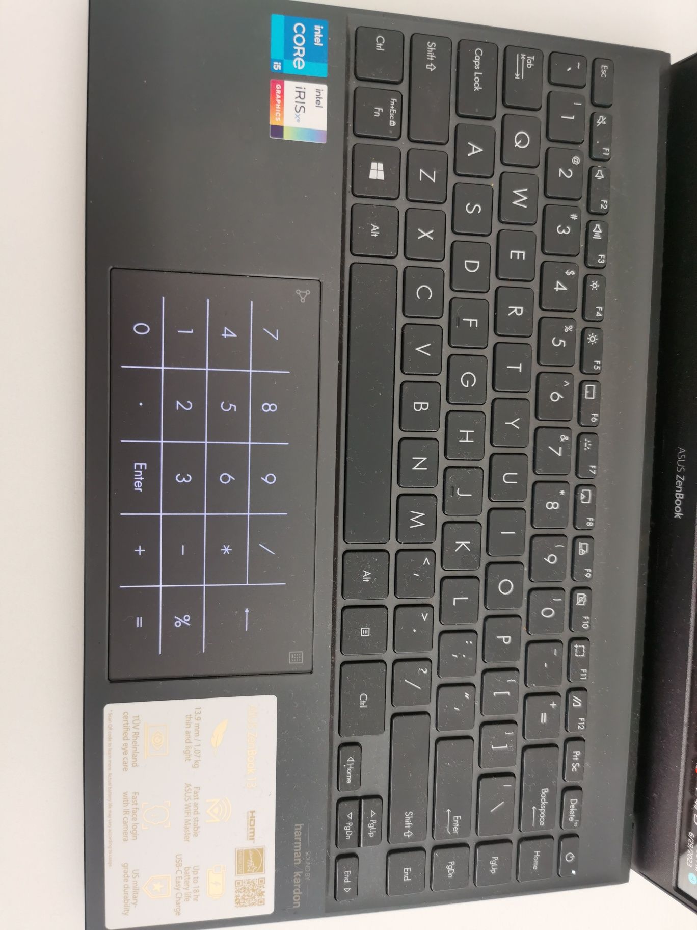 Asus ZenBook model UX325E notebook pc