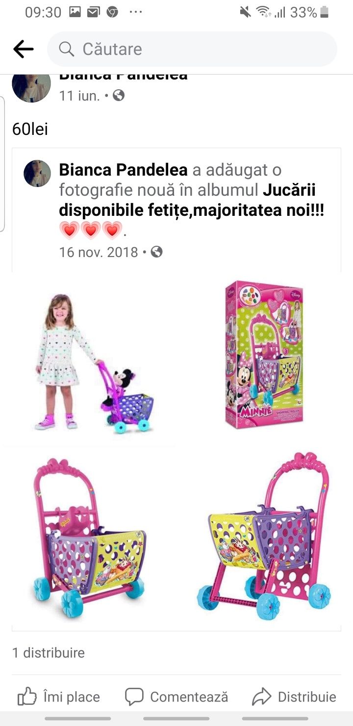 Jucării Minnie fetițe