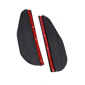 Дъждобран за странично огледало, Универсален, Карбон, вежда