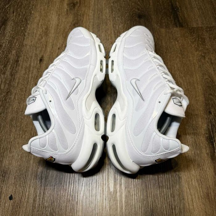 Nike Air Max TN PLUS Triple White (от/до 36-46н)