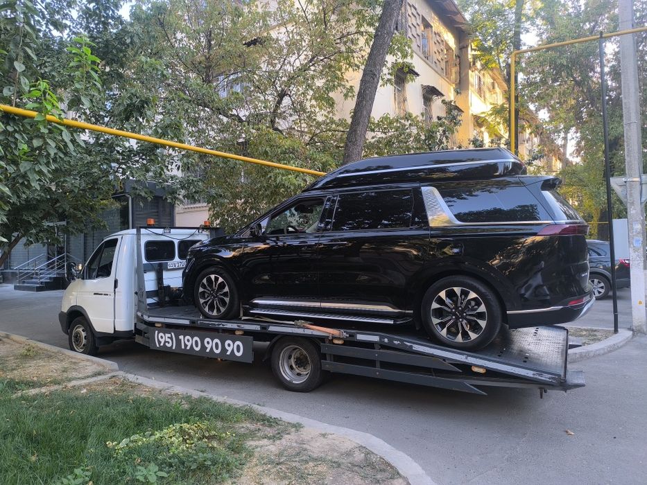 Evakuator xizmati kelishilgan narxda yetkazib beramiza 24/7