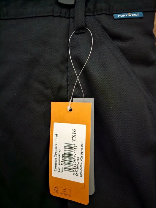Pantaloni Portwest TX16 – Mărimea XL, noi, cu etichetă