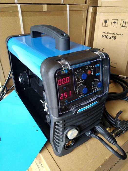 Телоподаващо + Електрожен 250А - МАХ PROFESSIONAL- Телоподаващ Апарат