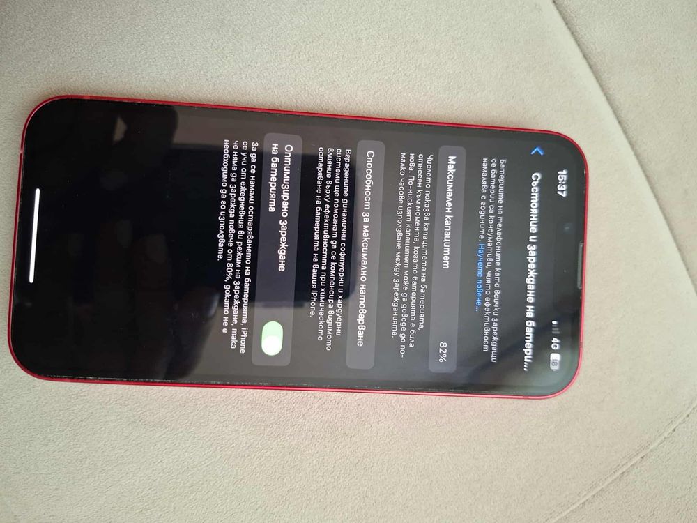 Iphone 14 red 128gb.