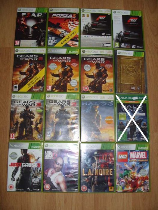 Игри и аксесоари за Xbox 360 Част 5 - 30лв за брой