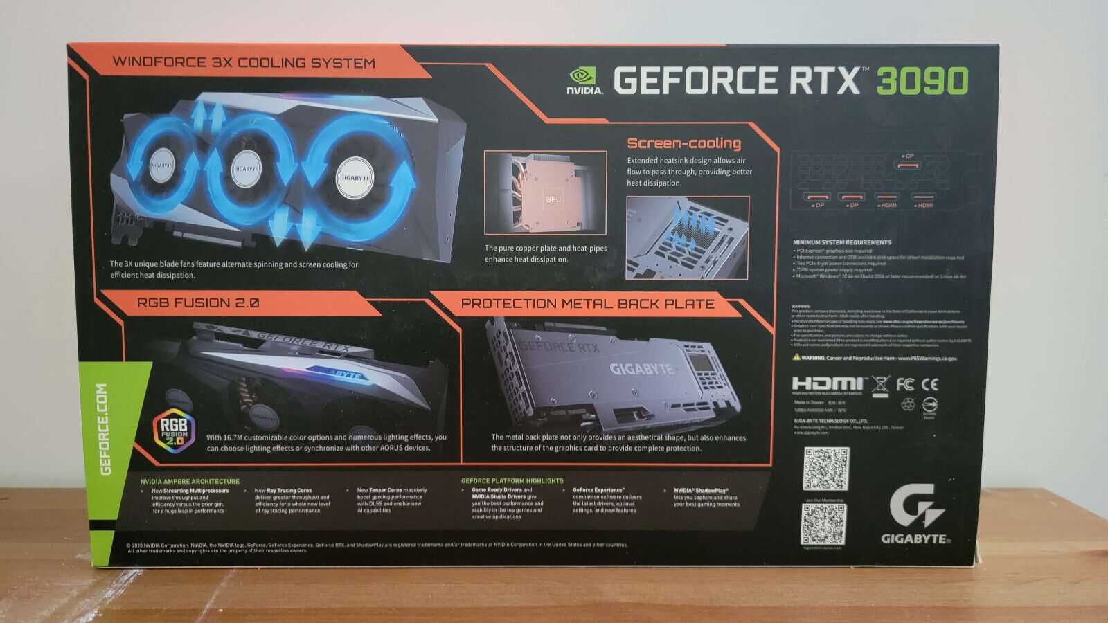 GIGABYTE GeForce RTX 3090 GAMING OC 24GB GDDR6X Graphics Card