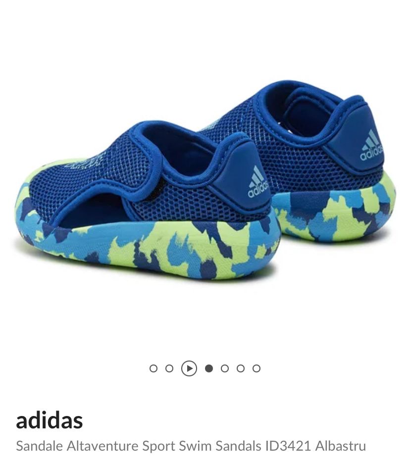 Sandale sport swim/de interior Adidas, nr.23