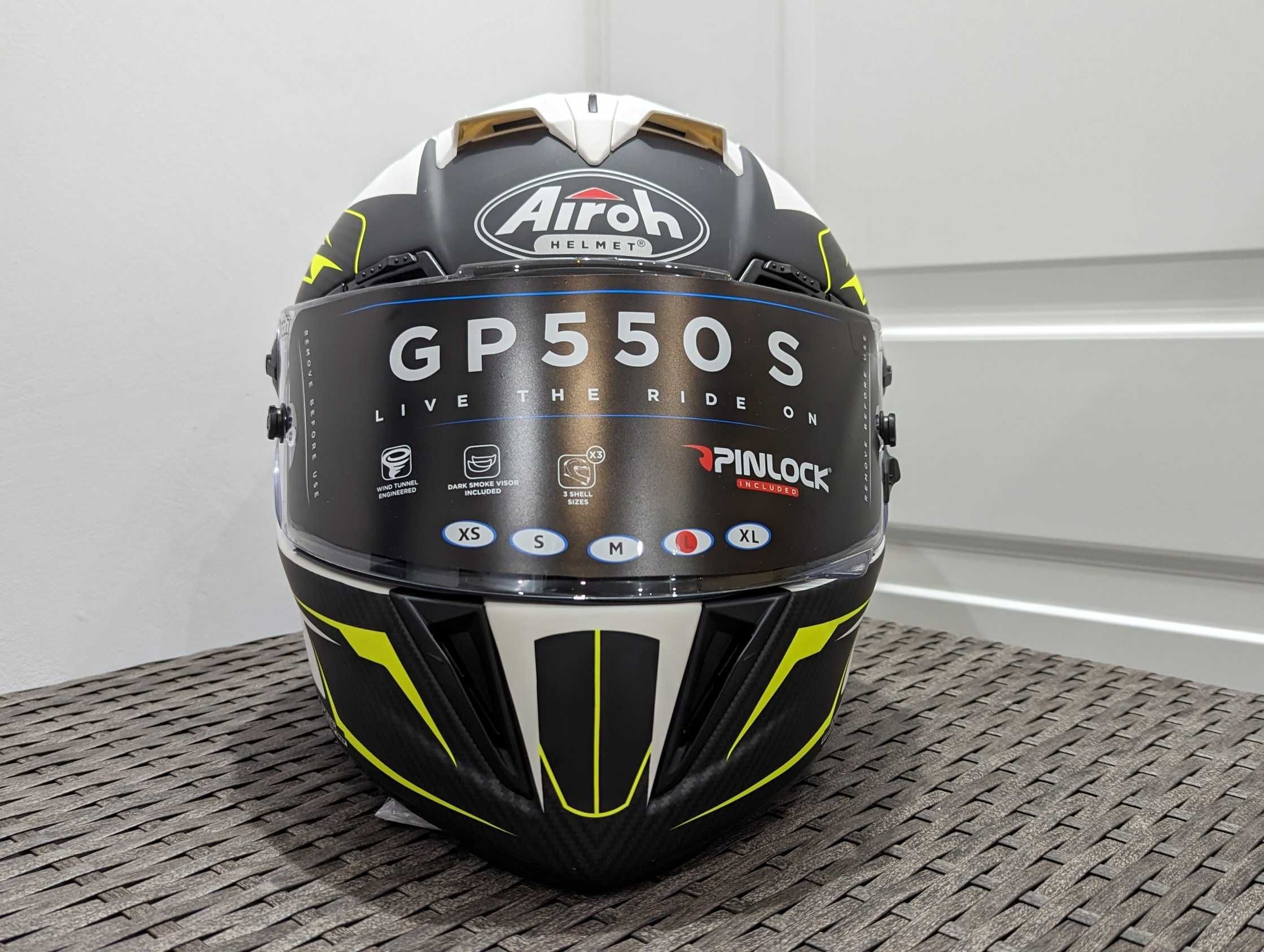 Casca moto Airoh GP550s, marime L - Nou