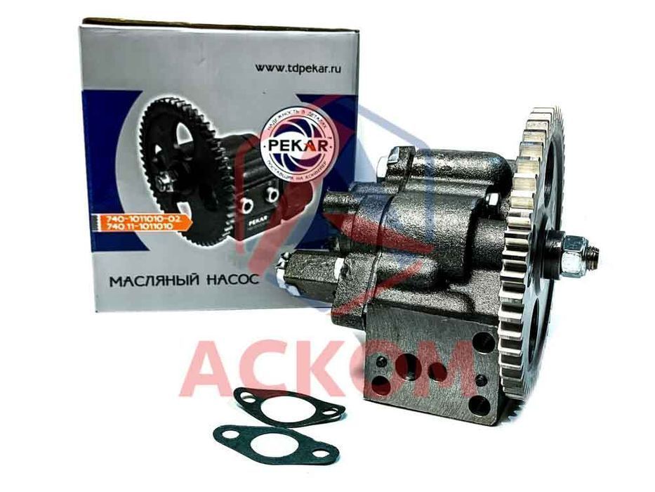 насос маслянный камаз в сборе с шестерней (пекар)
