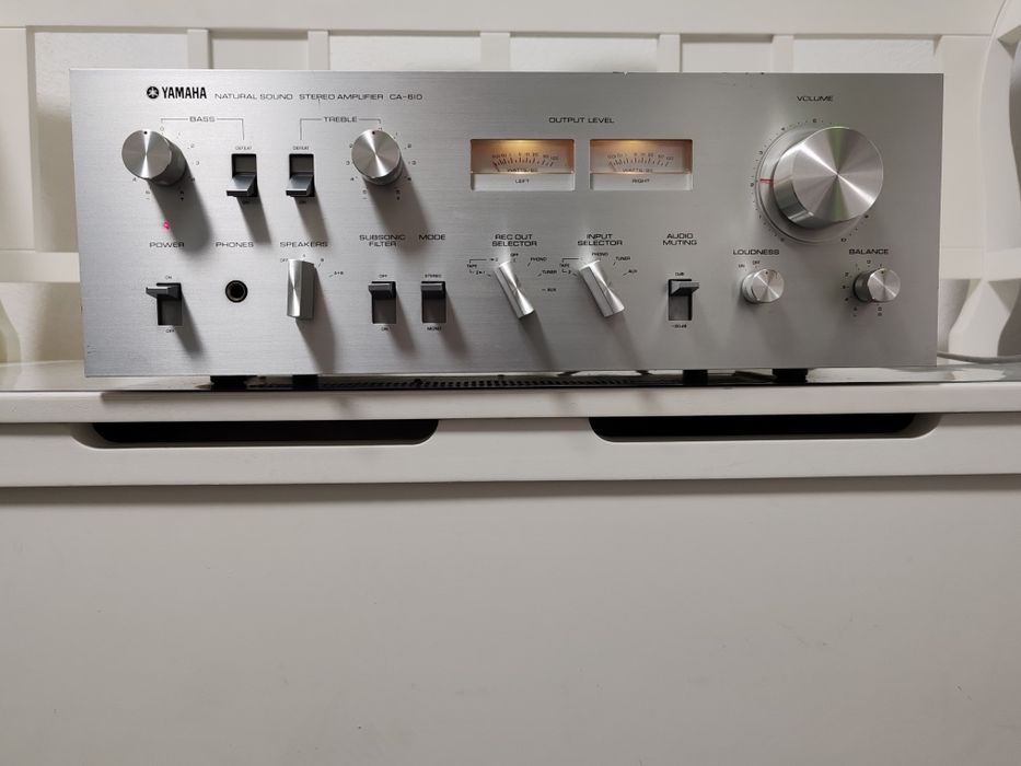 Yamaha CA 610, vumetre pe ace, Germania