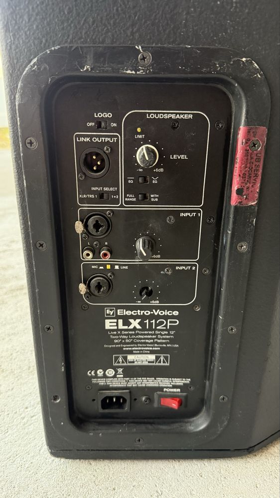 Boxa activa Electro-Voice Live-X ELX 112 P