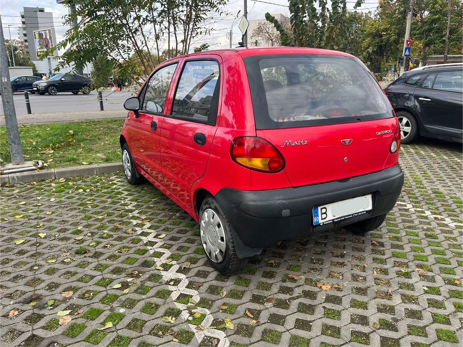 Daewoo Matiz 0.8 GPL – 2007 – 14.155 km EURO4 – Unic proprietar,