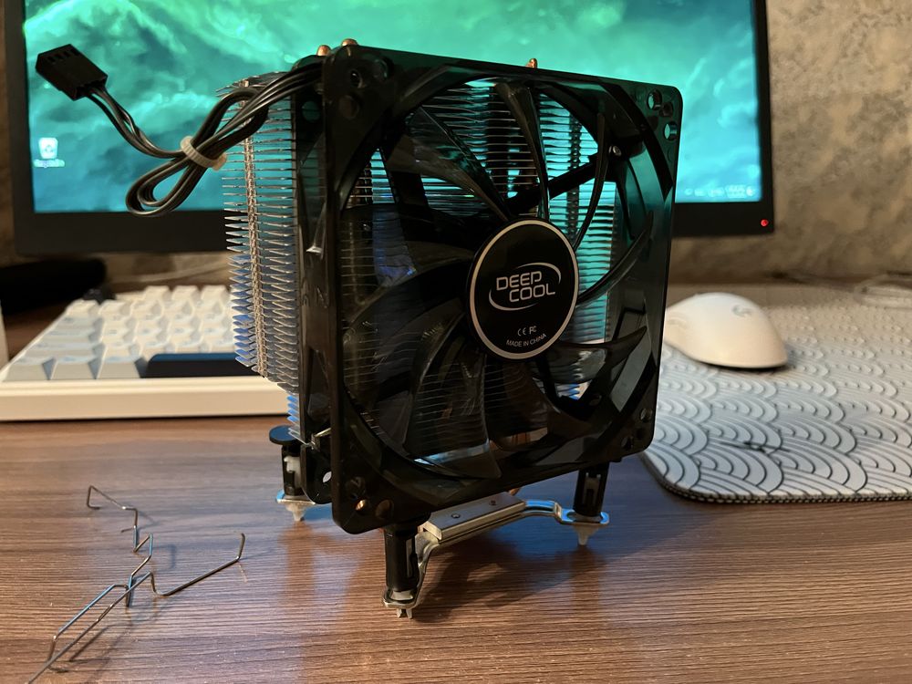 Кулер для процессора ID-COOLING SE-802-SD v3 (Новый) l DEEPCOOL (Б/У)