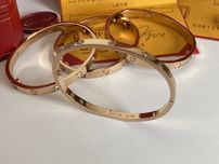 Brățară Cartier LOVE 17 Rose Gold 750 Slim