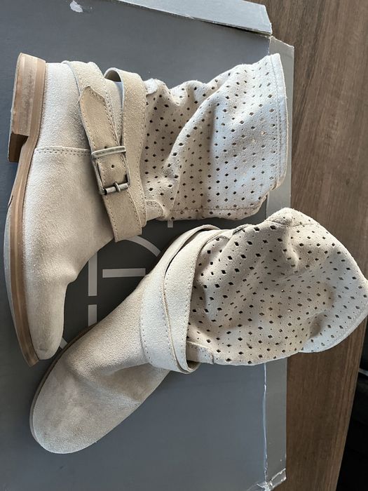 Cizme dama Shoot crem-bej