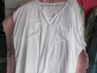 bluza alba simpla dame vara XXXL