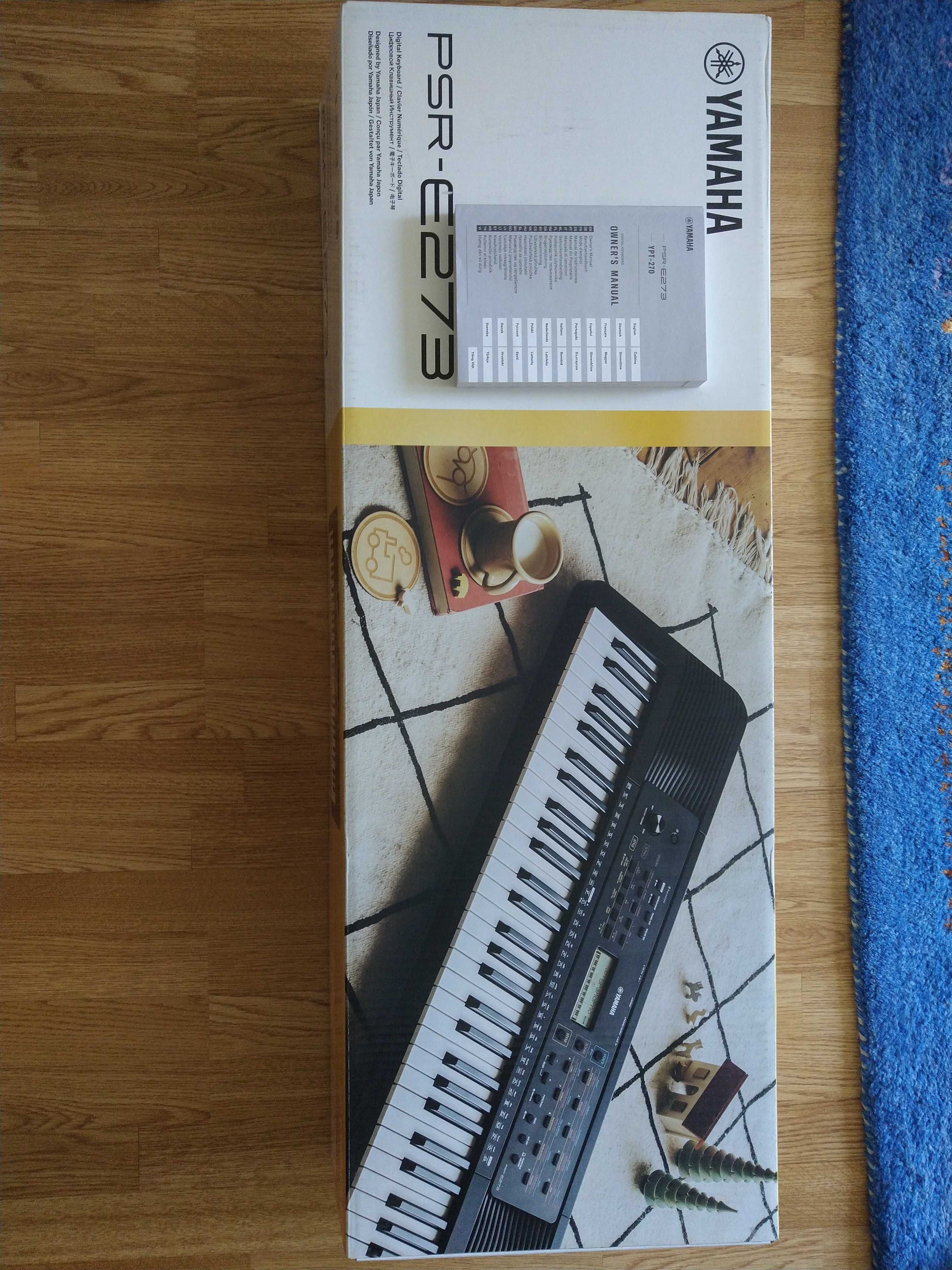Pian Digital Portabil Yamaha PSR-E273 Negru