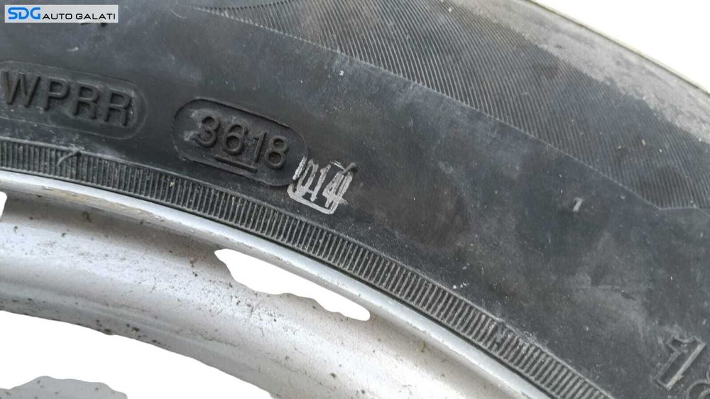 Janta Roata Tabla 185 65 R15 ET36 Dacia Logan 2 2012 - 2020 [M8716]