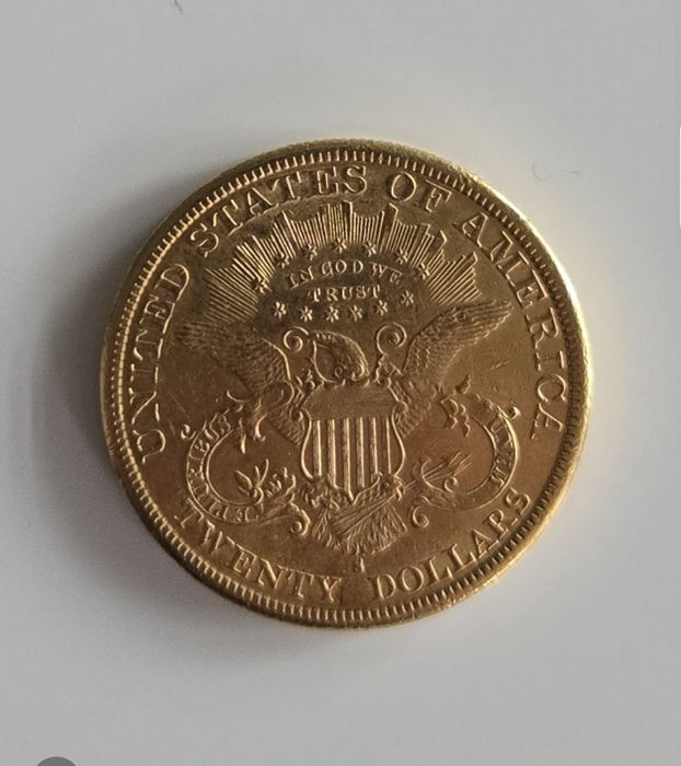 Moneda aur 20 Dollars 1885