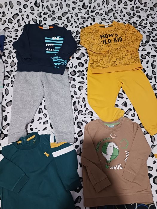 Lot haine băiețel 92 impecabil