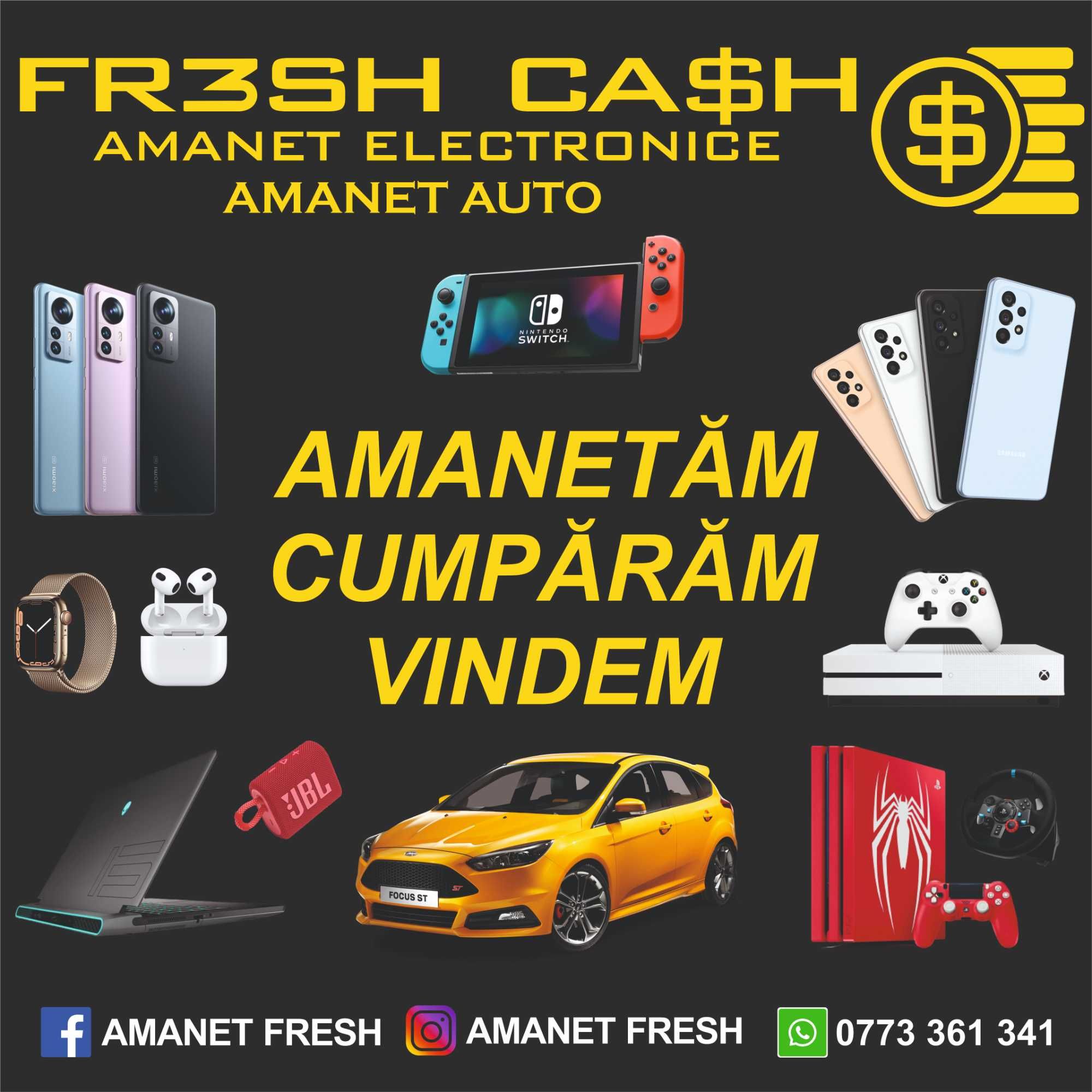 Volan PXN V10 - PC / PS4 / XBOX ONE - Amanet FRESH Galati